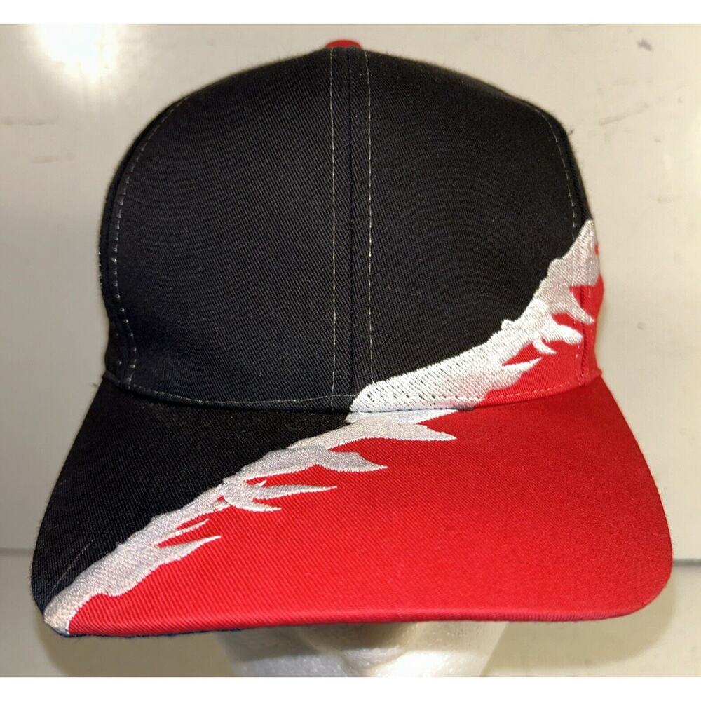 Vintage Nissan Black Strapback Baseball Cap